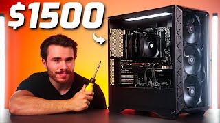 The BEST  $1500 1440p Gaming PC!Build Guide 2024