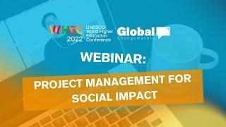 Project Management for Social Impact | Global Changemakers & UNESCO WHEC