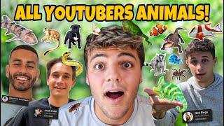 Visiting EVERY ANIMAL YouTuber's HOUSE!! *EPIC PETS*