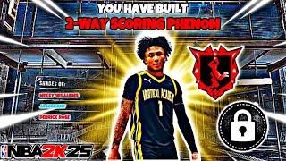 How To Make An EXTREMELY UNSTOPPABLE & FUN 2-WAY SCORING PHENOM MIKEY WILLIAMS Build On 2K25!!