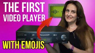 The world's first video player with emojis. Hitachi VT-P98. Review