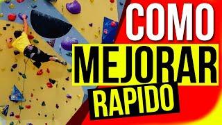 TÉCNICAS de ESCALADA para PRINCIPIANTES / CÓMO ESCALAR MEJOR -TÉCNICAS escalada DEPORTIVA / BÚLDER