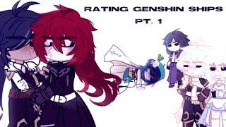 rating genshin ships || PT. 1 || 