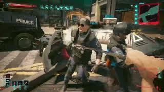 Cyberpunk 2.1 GrimReaper Level 38 Maxtac/5 Star NCPD insane action- 220  NCPD dead, VeryHard