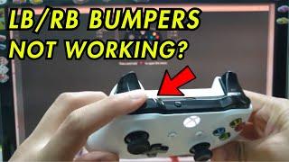 Xbox One controller bumper button fix| LB/RB switches not registering?