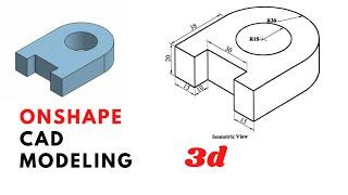 Onshape | 3d | Extrude | Tutorial