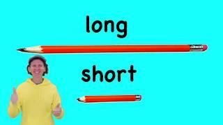 Long Short Opposites Song | Learning Opposites | Dream English Kids