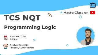 TCS NQT Programming Logic Questions and Answers