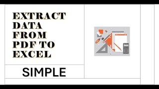 2025 PDF To Excel Extract / Extract Data from PDF to Excel in Minutes (Step-by-Step) / PDF TO EXCEL