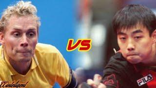 Liu Guoliang (CHN) vs Jorgen Persson (SWE) - Dawei WTTTC 2000.  (Short. ver)