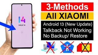 3 METHODS :- All MIUI 14 Frp Unlock ANDROID 13 100% Working 2023 (without computer)