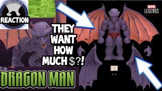 DRAGON MAN MARVEL LEGENDS HASBRO PULSE - IS IT WORTH IT? - Action Figure Reaction and Discussion