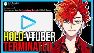 "I Worked Hard Every Day..." | Holostars Hizaki Gamma Terminated, Vtuber Banned On YouTube