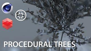 Make Any Tree in Cinema 4D with X-Particles | xpBranch Modifier Explained