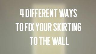 How To Fix A Skirting Board To The Wall | Skirting World Tutorials
