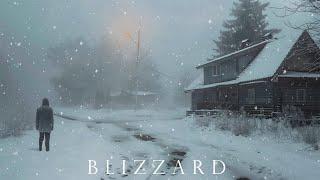 Blizzard | 3 Hours of Melancholy Winter Ambient w/ Blizzard Sounds for Sleep, Study and Focus