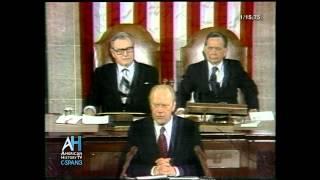 President Ford 1975 State of the Union Address Preview