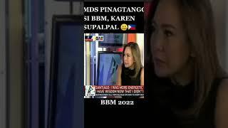 Miriam Santiago Sinupalpal Si Karen Davila