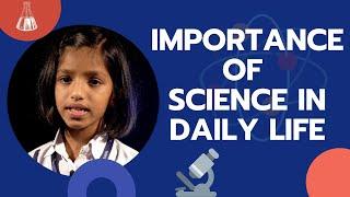 Importance of Science in daily life | Speech by Redlyn Ann Rodney  | Rajagiri Seashore CMI School