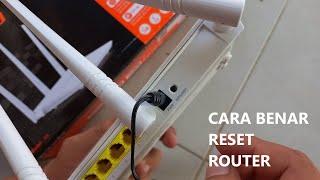 HATI HATI... Cara Reset Router WiFi Tenda F3, N301 N300, FH456, F9, F6 Terbaru 2023