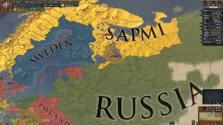 EU4 - Sapmi conquering Sapmi lands with friendly Muscovy