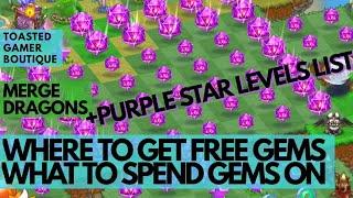 Merge Dragons How To Get FREE GEMS & What To Spend Gems On 