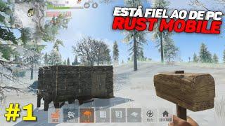 #1 RUST MOBILE: MY FIRST HOURS OF SURVIVAL IN THE MOBILE VERSION