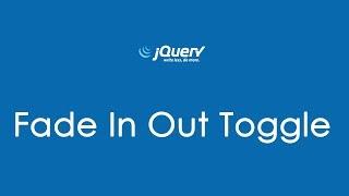 jquery fade in fade out toggle | jquery tutorials | csPoint web designing tutorials