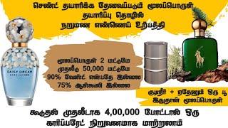 நறுமண எண்ணெய் தயாரிப்பு வீட்டில் இருந்தே பண்ணலாம் செலவு மிக குறைவே #2022 #tamil #buyback_business