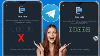 kung paano ayusin ang telegram verification code na hindi natanggap