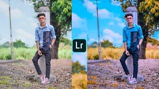 Lightroom sky Blue and amber tone photo editing||preset download free||