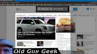 Quick Screenshot Any Web Page with Microsoft Edge Chromium