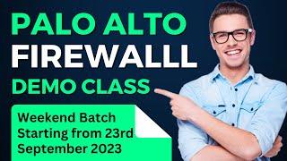 PaloAlto Firewall Training Demo Class || By Skilled Inspirational Academy