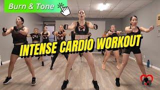 15 Min Intense Cardio Workout For Fat Burn | No Equipment