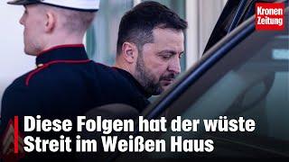 Diese Folgen hat der wüste Streit im Weißen Haus | krone.tv NEWS