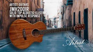 Artist Guitars: JMH200IR Solid Top Acoustic-Electric W/ Impulse Response