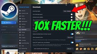 How To Change Steam Download Region for FASTER Downloads + Download Playing + Clear Cache