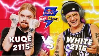 KUQE 2115 vs. SWAG ŁAJCIOR 2115 – rapowy pojedynek RED BULL RAP & MAT