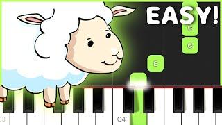 Mary Had A Little Lamb | EASY ONE HAND Piano Tutorial & FREE Sheet Music