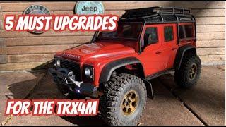 5 Must Upgrades For The Traxxas Trx4m