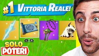 Gioco con SOLO i POTERI *Senza Armi* e VINCO la Partita! Stagione 2 Capitolo 5 Fortnite ITA!