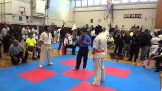 Mike Howley Wins Karate Match