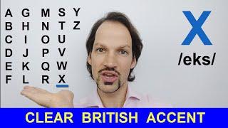 How To Pronounce The English Alphabet (BRITISH PRONUNCIATION)