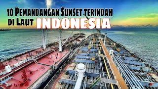 10 Pemandangan Sunset Terindah di Laut Indonesia - Jelajah Daeng