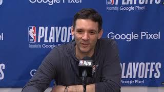 Mark Daigneault PostGame Interview | Oklahoma City Thunder vs Dallas Mavericks