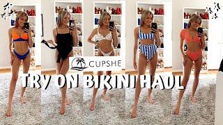 CUPSHE TRY ON BIKINI HAUL SUMMER 2021 // the best suits + coupon code