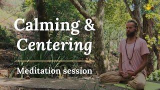 Calming Down and Centering | Meditation session with Michaël Bijker