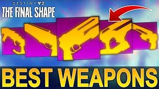 Destiny 2 - 5 BEST NEW Weapons You NEED TO GET from The Final Shape DLC