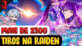 MANDEI MAIS DE 2300 TIROS NO BANNER DA RAIDEN E DO AYATO | TIRO DOS SUBS | GENSHIN IMPACT