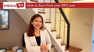 Bria Talks Episode 13 - How to Earn from your RFO unit